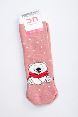 Шкарпетки жіночі новорічні махрові